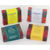 Soap, Tartan Gift Packs. Scottish Made. In 50 Tartans